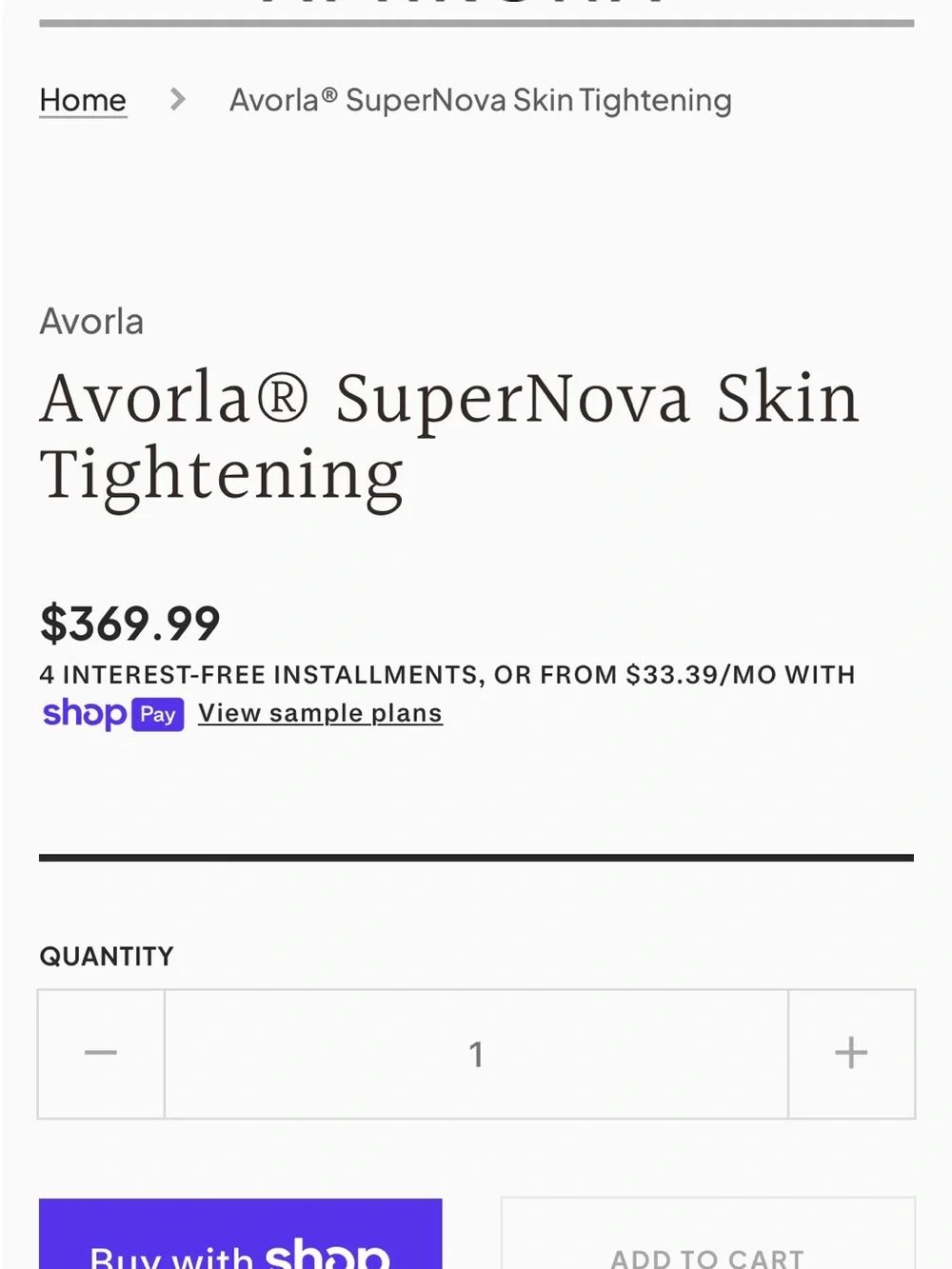 AVORLA RF Beauty Instrument - White and Black